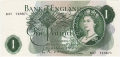 Bank Of England 1 Pound Notes Portrait 1 Pound, B01